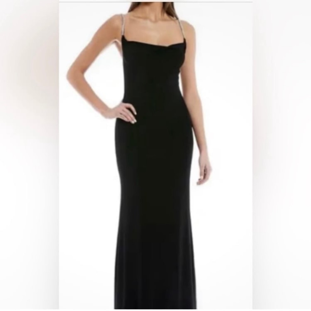 Black Slip Dress NWT  16